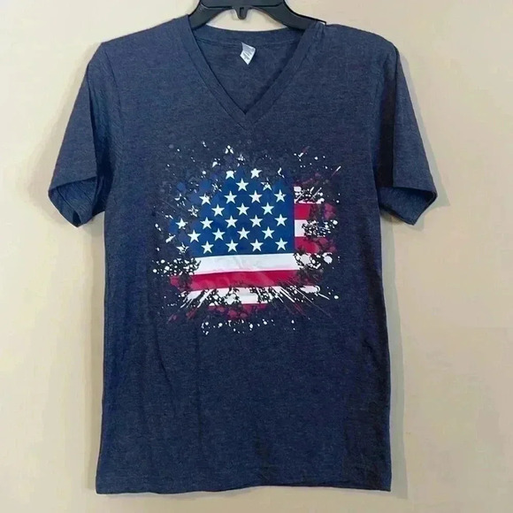 Bella-Canvas V-Neck Tee - Picture 1 of 6